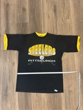Vintage Pittsburgh Steelers Black & Yellow Layered Tee